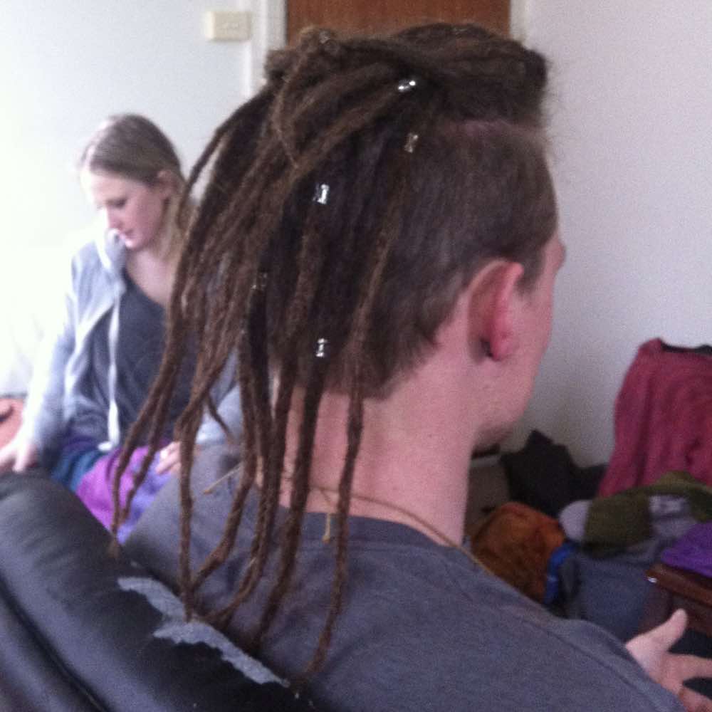 dreads extensions for guys, dreadlock ponytail, dreadhawk